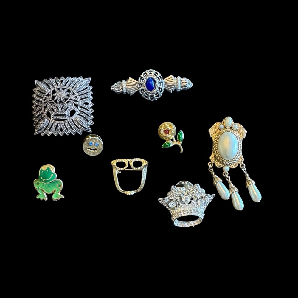 Vintage Brooch and Pin Collection